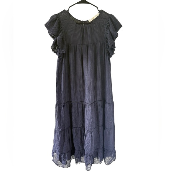 Marie Oliver Surie Tiered Flutter-Sleeve Maxi Dress - Picture 5 of 8